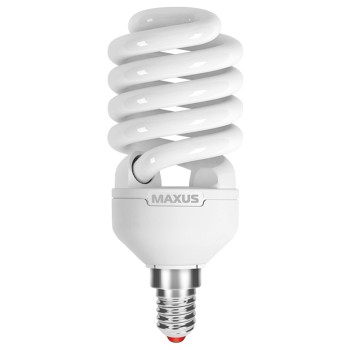 Энергосберегающая лампа Maxus ESL-230-12 XPiral 20W 4100K E14